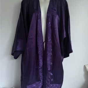 Vintage Victoria’s Secret gold tag satin robe